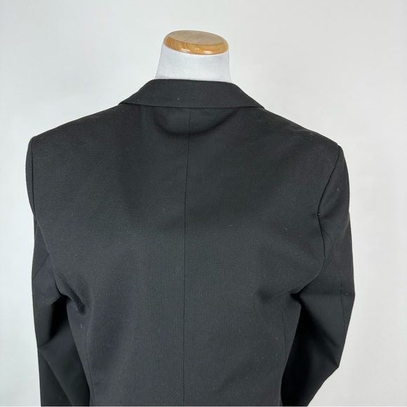 ZARA Essentials Daily Outfit Black Two Button Blazer Size XL - Picture 5 of 8